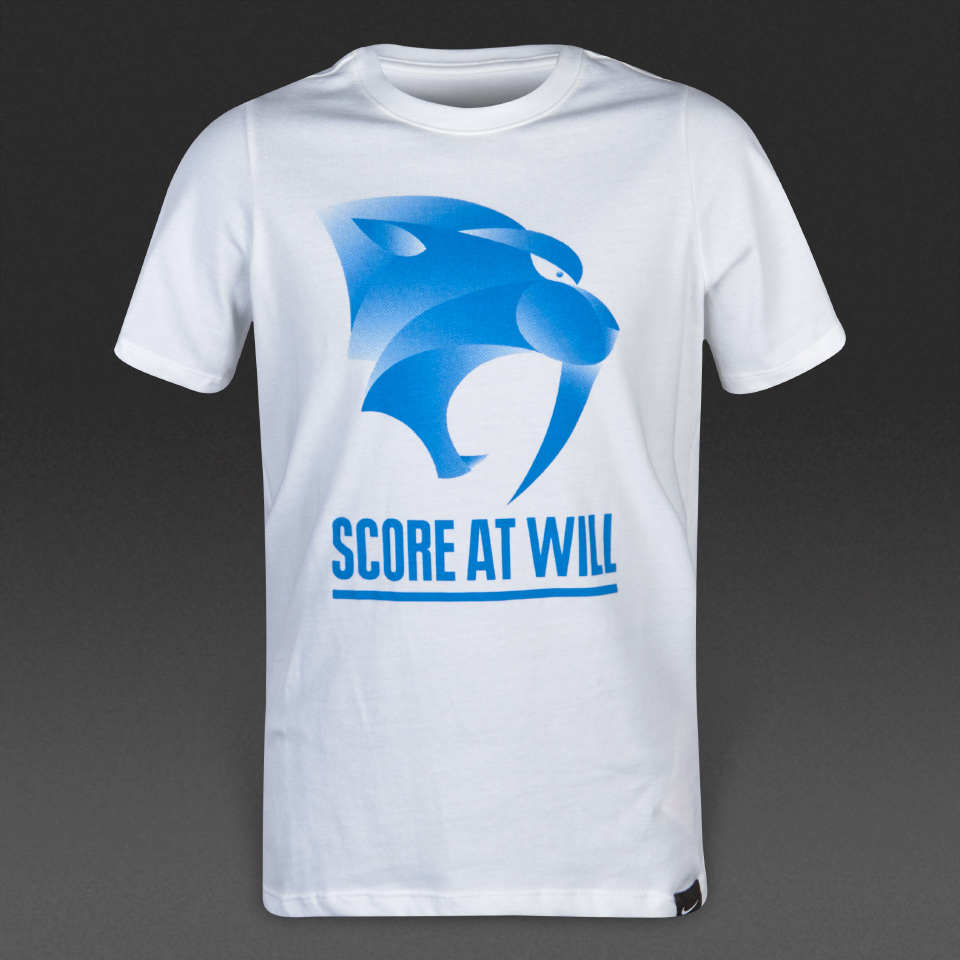 Nike KD Score At Will T-Shirt White/Photo Blue for Boys